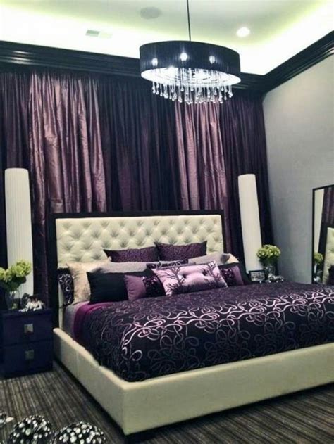 amazing purple bedroom designs