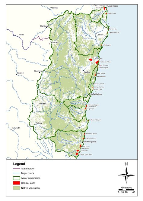 Mapped Outputs For The Draft Northern Rivers Regional Biodiversity