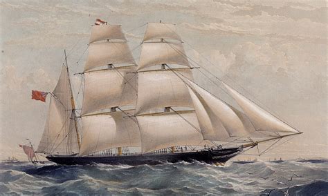 The Mysterious 1852 Voyage Of The Arabian The Fastest Clipper Ship In