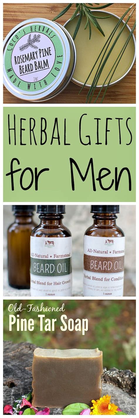 Gift ideas for men diy. DIY Herbal Gifts for Men | Herbalism, Diy projects for men ...