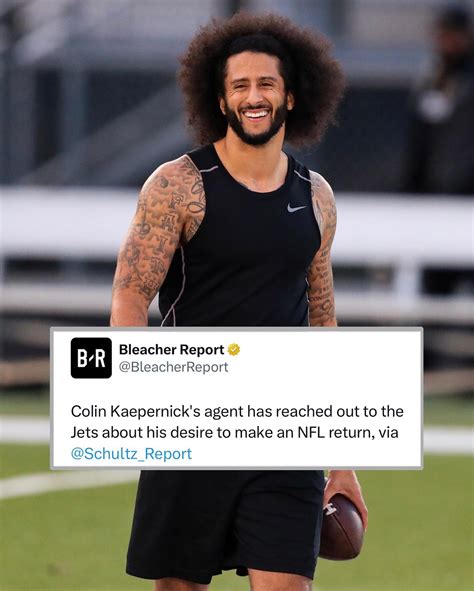 Bleacher Report - Kap to the Jets? 👀 (via @jordanschultz)