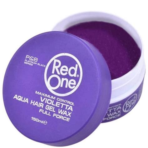 Red One Full Force Aqua Hair Gel Wax Violetta 150ml à Partir De € 3