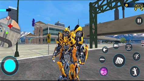 Bumblebee Multiple Transformation Jet Robot Car Game 2020 Android