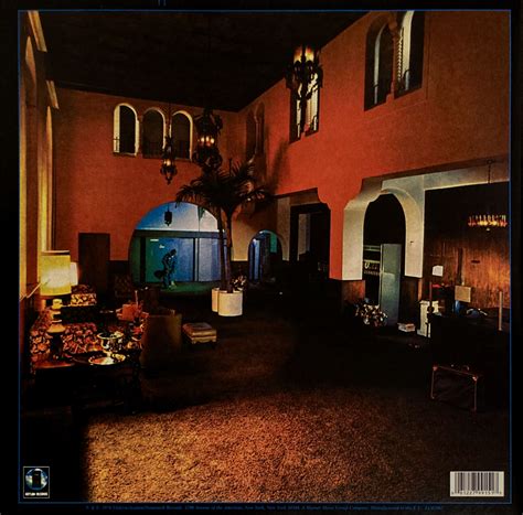Inside The Eagle S Hotel California Album Cover Above The Off
