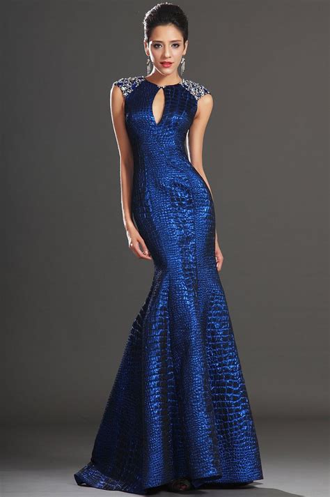 Sleeveless Sapphire Blue Evening Gown Dress 02130905 Edressit Evening Gown Dresses Blue