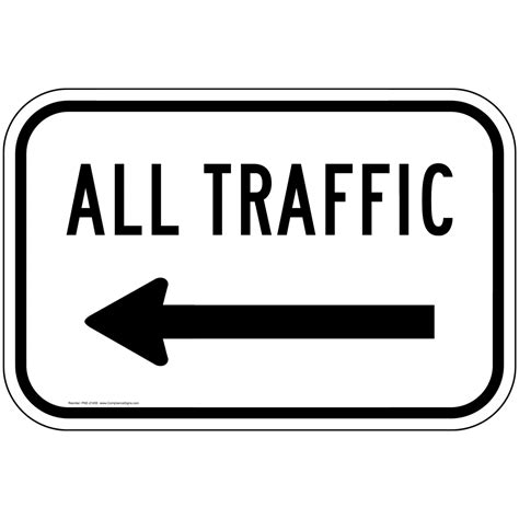 Drive Thru Entrance Right Arrow Sign With Symbol Pke 31427 Directional