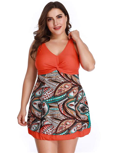 Swimsuits For Regular And Curvy Women Stretchy Body Shape