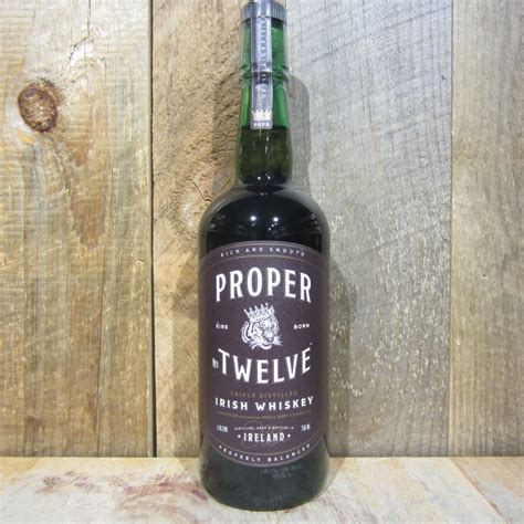 Proper Twelve Irish Whiskey 750ml - Oak and Barrel
