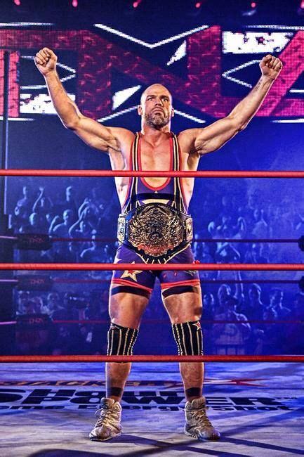 Kurt Angle As TNA Champion On Of The Greatest Champion In History Kurt