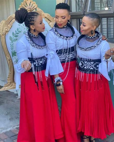 New Zulu Traditional Dresses 2020 Shweshwe 4u