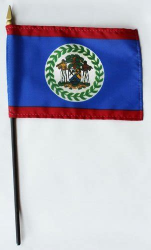 Buy Belize 4x6 Stick Flag Flagline