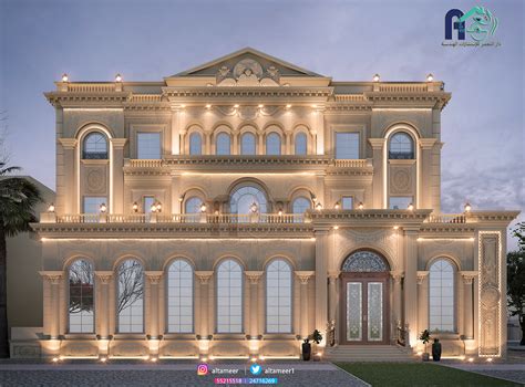 Classic Villa In Kuwait On Behance