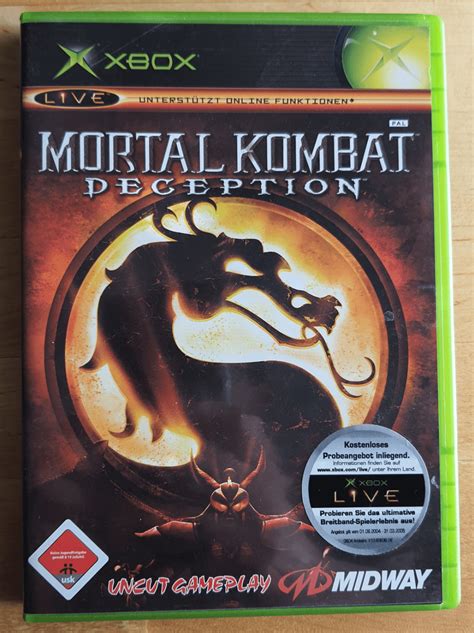Buy Mortal Kombat Deception For Xbox Retroplace