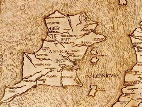 The Earliest Known Map Of Ireland Rireland