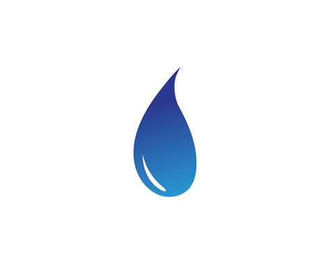 Water Drop Logo Template Illustration Vector 585814 Vector Art At Vecteezy