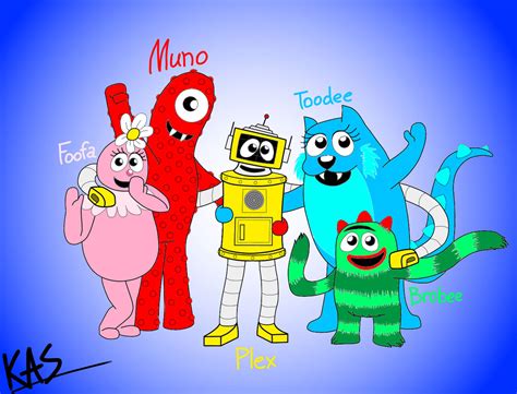 Yo Gabba Gabba By Kharisserna1999 On Deviantart