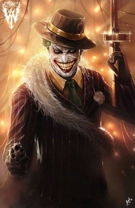 Gangster Joker Joker Joker Art Joker Dc