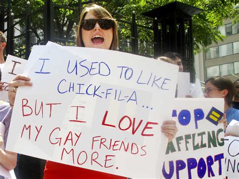 chick fil a gay flap a wakeup call for companies npr