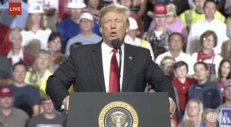 Trump Tells Crowd To Tune In Monday Night For Supreme Court Pick