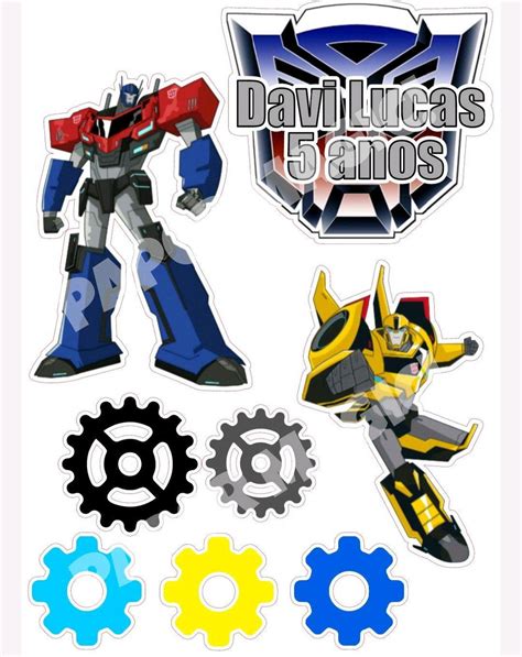 Learn About 52 Images Topo De Bolo Transformers Png Inthptnganamst