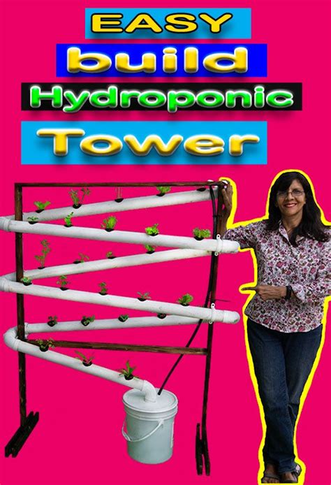 Build Your Own Hydroponichydroponics Tower System Hydroponics