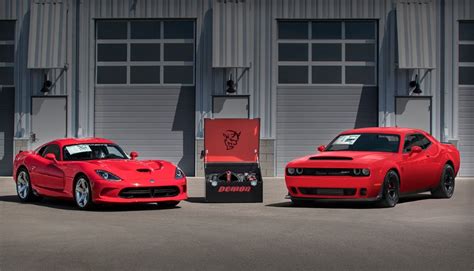 ราคาสุดท้ายของ Dodge Viper และ Challenger Srt Demon คันสุดท้ายจากสายการผลิต