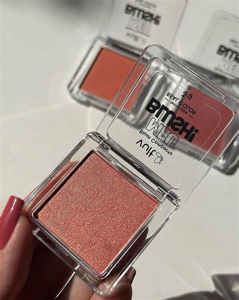 Meu Blush Compacto Rosa Perolado Vult Belry Cosméticos