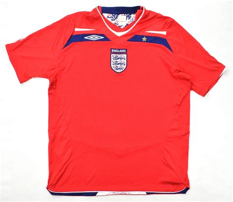 2008 10 England Shirt Xl Football Soccer International Teams