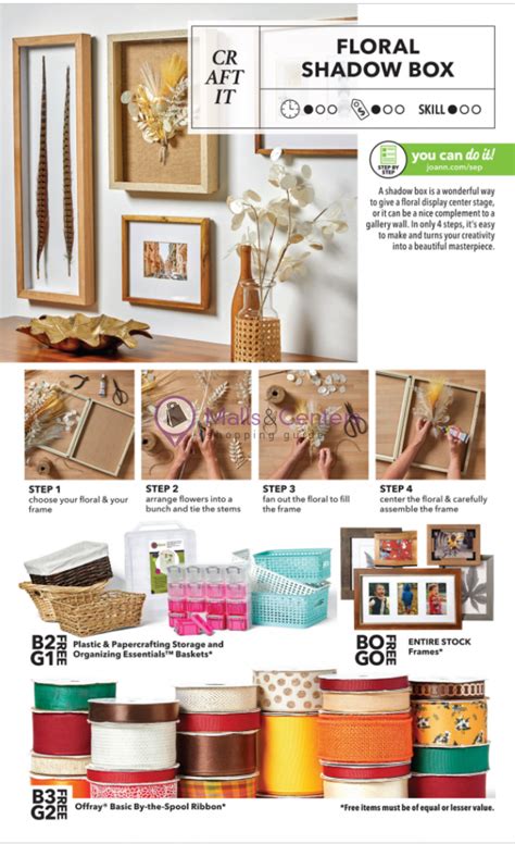 Jo Ann Fabrics And Crafts Weekly Ad Valid From 09172020 To 09302020