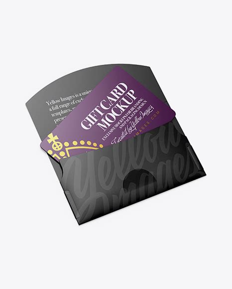 Its a surprise gift to the others. Gift Card in Envelope Mockup - Halfside View in Object Mockups on Yellow Images Object Mockups