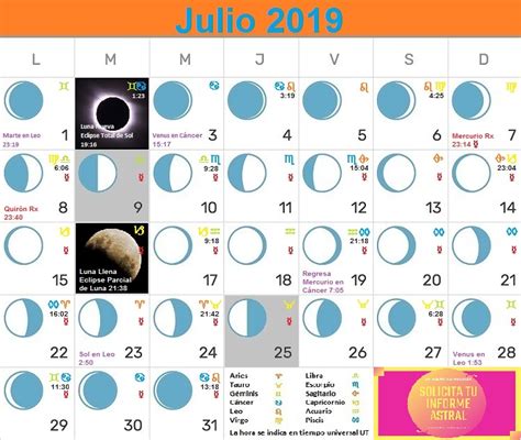 Ir A Buscar Recibir Padre Calendario Lunar De Julio 2019 Ordenar