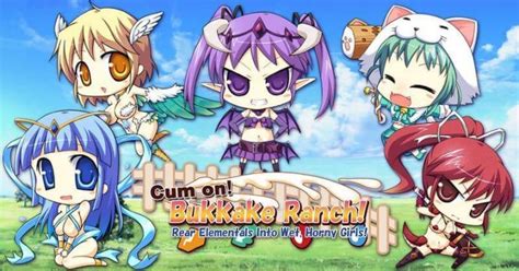 Cum On Bukkake Ranch ~rear Elementals Into Wet Horny Girls~