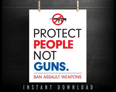 Gun Control Protest Sign Downloadable Protest Anti Nra Etsy