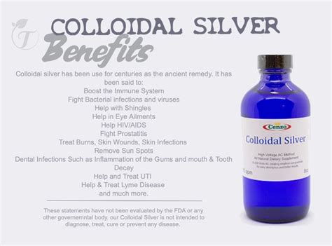 Colloidal Silver Cenzo