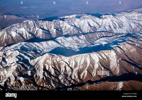Zagros Mountain Range Iraq Iran Border Stock Photo Royalty Free