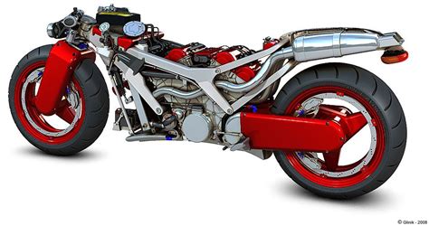 Ferrari V4 Motorcycle Concept Top Speed