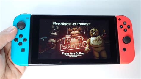 Nintendo Switch Lite Personalised Five Nights At Freddy Sticker Game