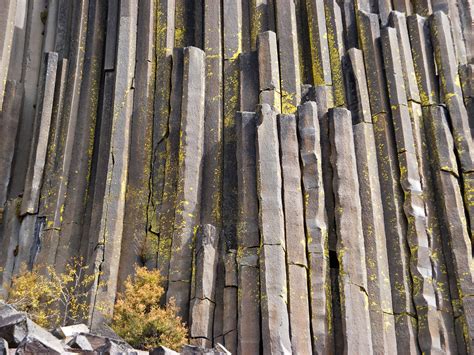 Basalt Columns Devils Postpile National Monument California