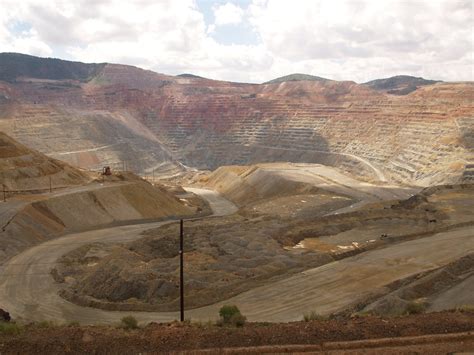 Santa Rita Copper Mine Nm New Mexico Open Pit Mining In Th Flickr