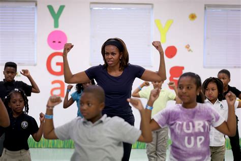 Michelle Obama Shows Off Incredibly Toned Midriff In Workout Photo