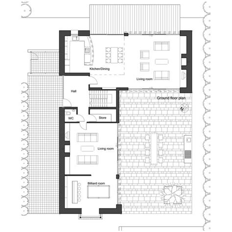Browse our huge collection of home plans or modify our blueprints to create the perfect house plan that is all your own. 4-Bedroom L-shaped floor plan.... Might make billard room ...