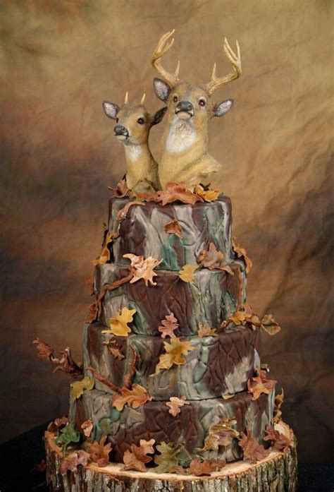 Camouflage Hunting Wedding Cake Unusual Wedding Cakes Redneck