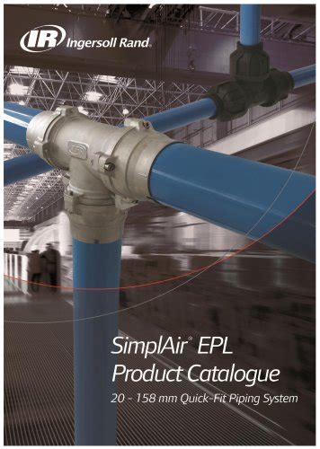 Simplair Epl Product Catalogue 20 1 58 Mm Ingersoll Rand Pdf