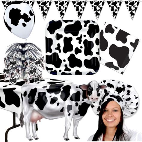 Cow Print Party At Lewis Elegant Party Supplies Plastic Dinnerware