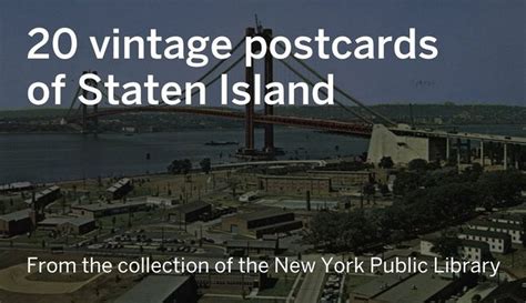 Vintage Staten Island Images From The New York Public Library
