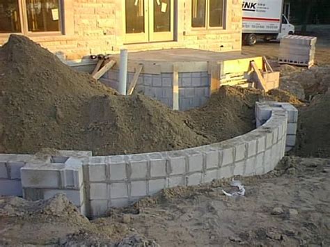 12 Block Tight Radius Curved Wall Concrete Block Walls Wall
