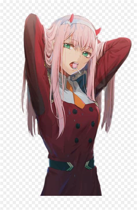 Zero Two Png Page Darling In The Franxx Poster Transparent Png Vhv