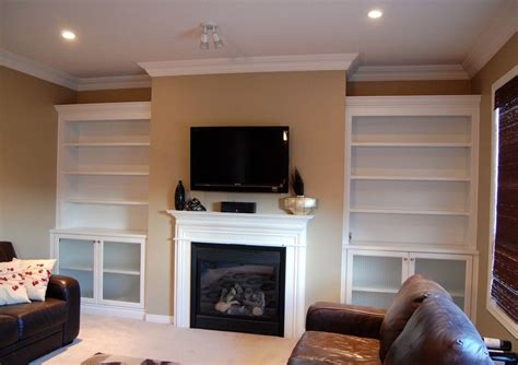 Custom Built In White Bookcases By Cabinet Effects