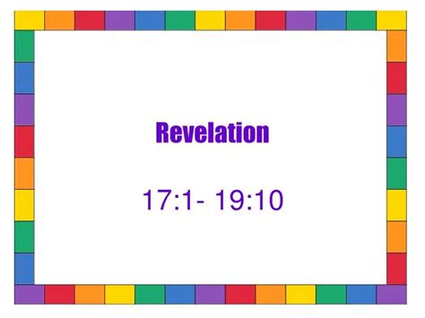 Ppt Revelation Powerpoint Presentation Free Download Id1014674