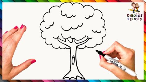 Cómo Dibujar Un árbol Farewellmoms